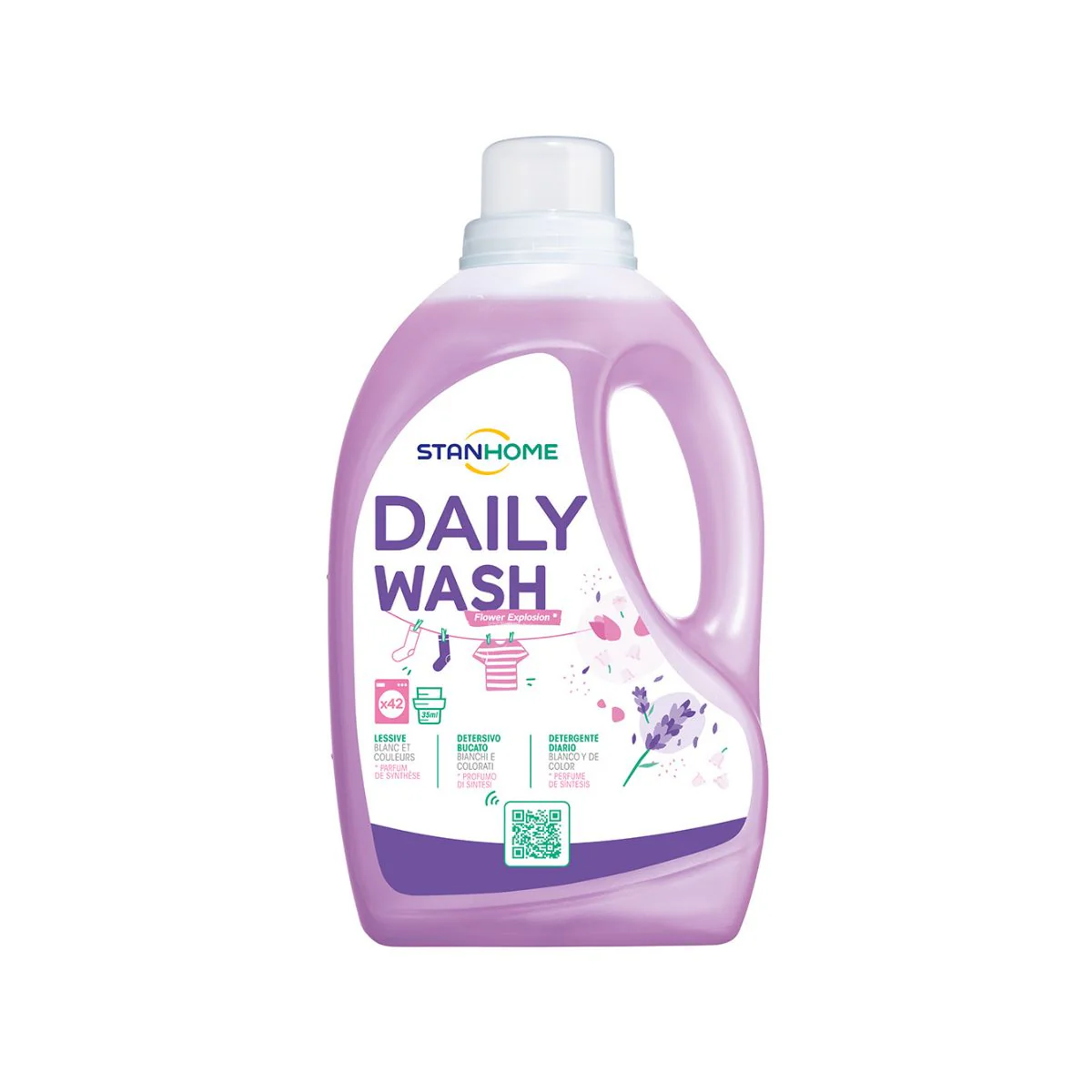 DAILY WASH ROSE FRAICHE ET LAVANDE 150